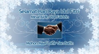 Tak Usah Minta Maaf Jelang Puasa dan Saat Lebaran…