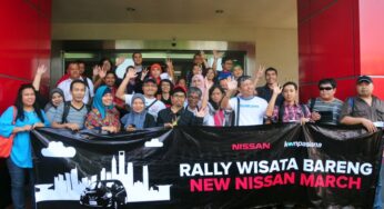 Serunya Rally Wisata New Nissan March
