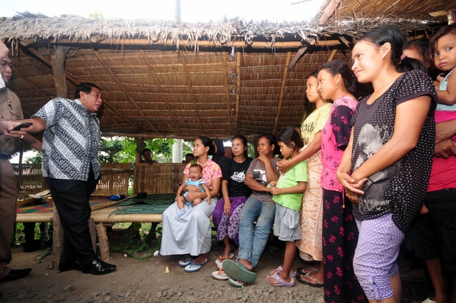 Bupati Lombok Utara, Djohan Sjamsu (foto: harjasaputra)
