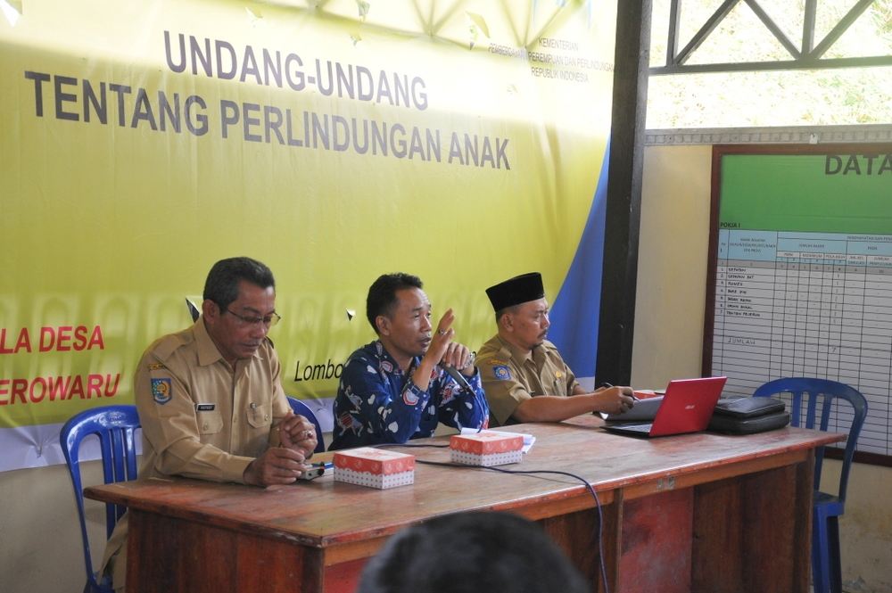Sosialisasi Undang-undang Perlindungan Anak di Lombok Timur (harjasaputra)