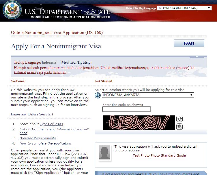 Kata Siapa Urus Visa Amerika Susah Mudah Kok